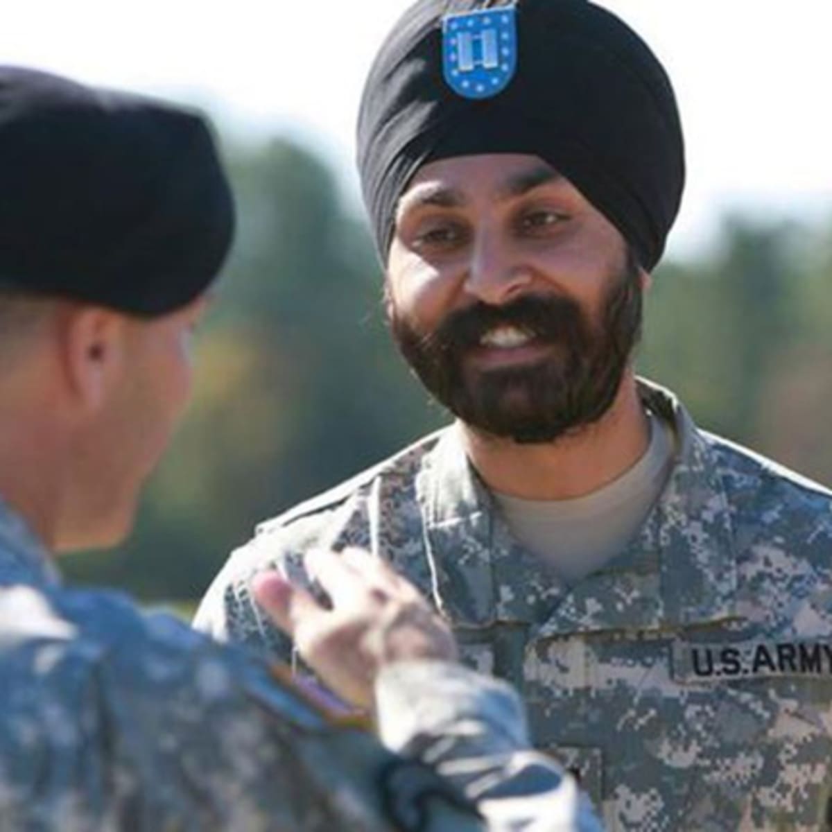 A Sikh Marine is now allowed to wear a turban in uniform