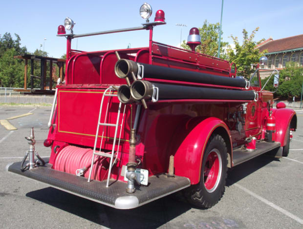 american lafrance fire truck
