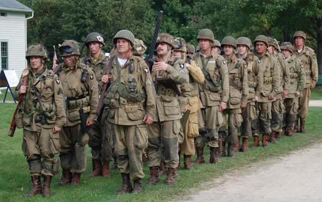 1 300 Wwii Reenactors Converged At Midway Village To Rekindle History