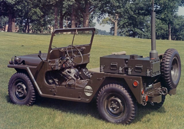 Original Photos of Collins Radios in Cold War Military Jeeps - Military ...