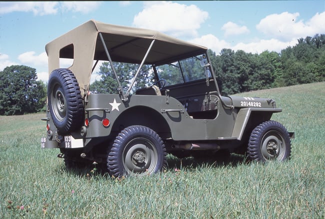 Iconic Historic Military Vehicle: WWII Ford GPW And Willys MB 1/4-ton ...