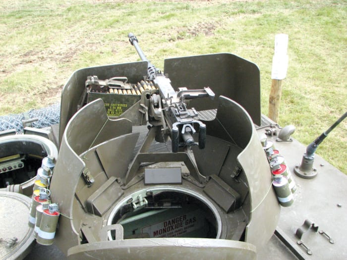 Getting dirty in a M113 armored personnel carrier - Military Trader ...