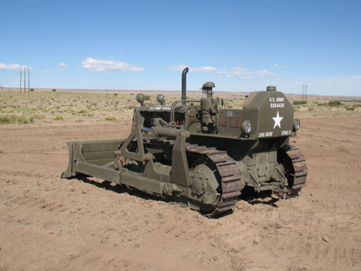 Military Vehicles Spotlight: Korean War 1951 Caterpillar D4