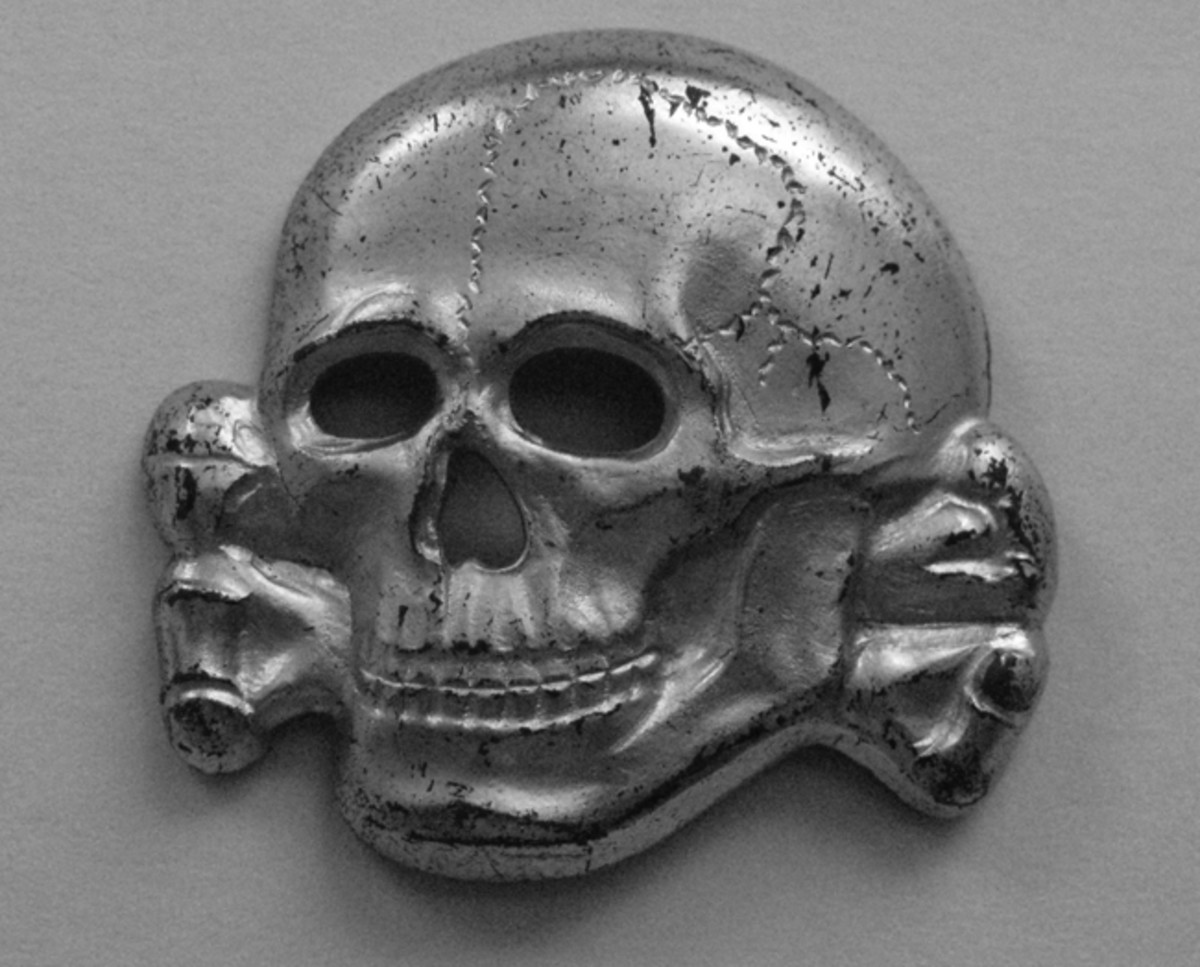 SS Division Totenkopf Death's Head Decal Sticker DB » A1 Decals