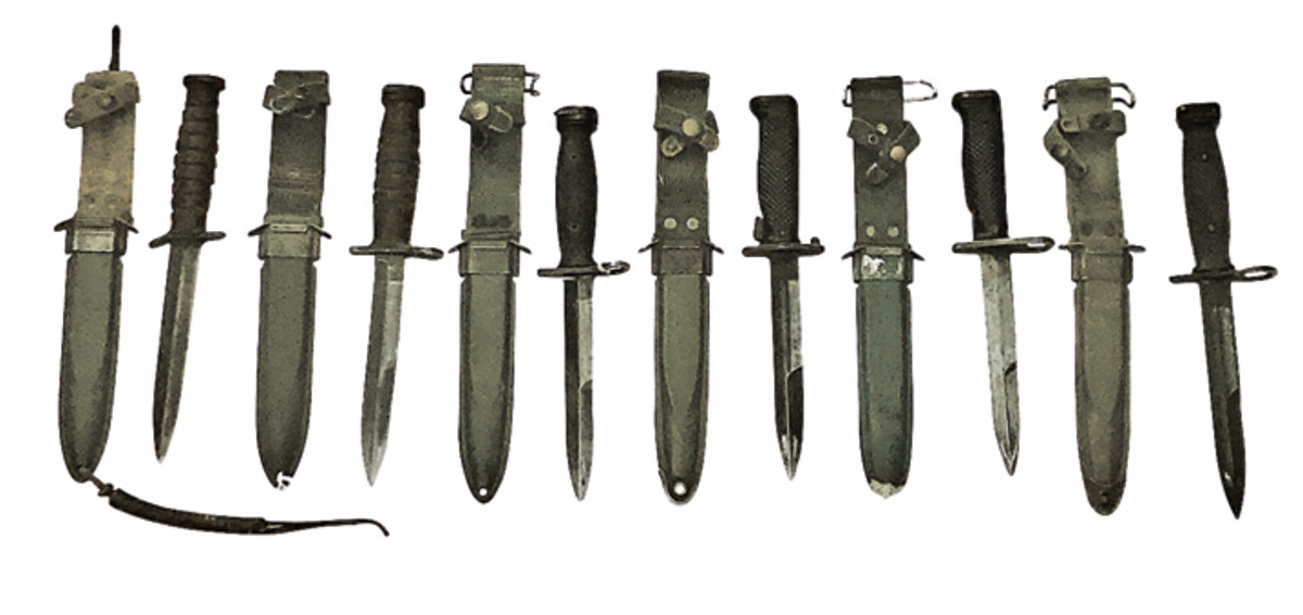 marine combat knife bayonet
