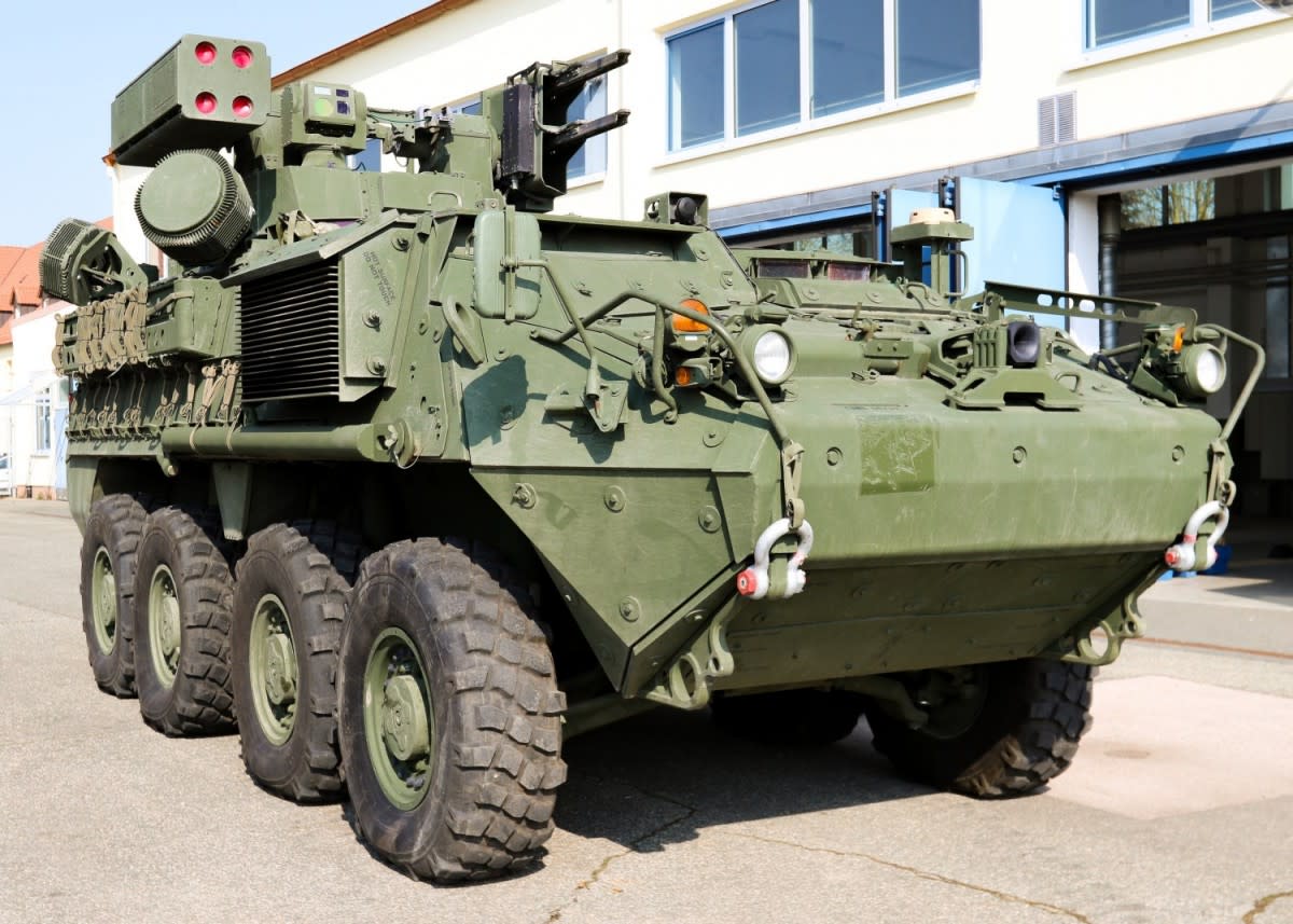 US Army Deploys Mobile Short Range Air Defense (M-SHORAD) Stryker ...