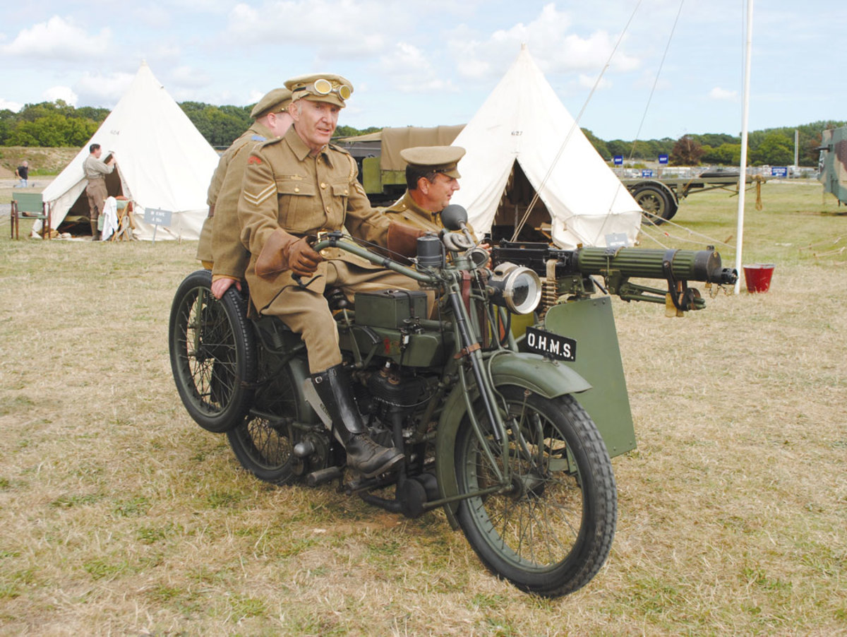 Ww1 motorbike shop